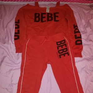 Girls BeBe sweatsuit